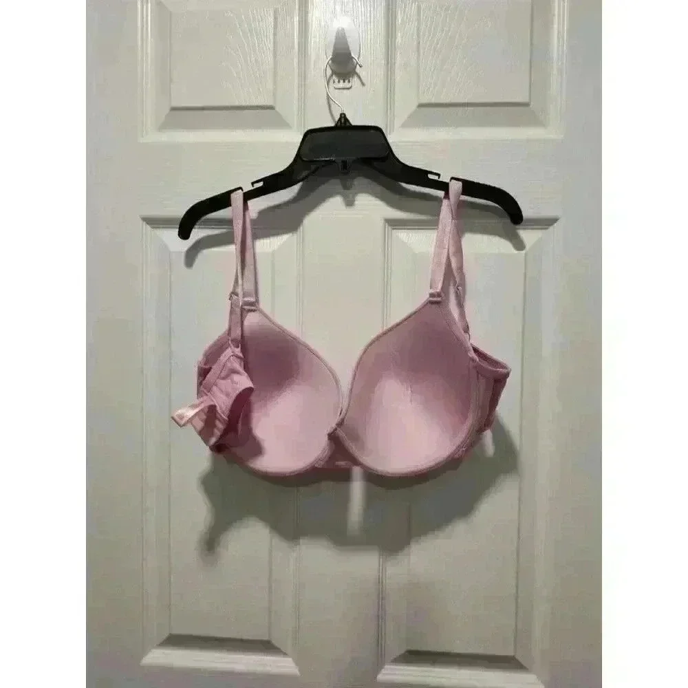 Juicy Couture Sleek & Smooth Bra Sz 38DD Lined Strap‎ Purple JC3819